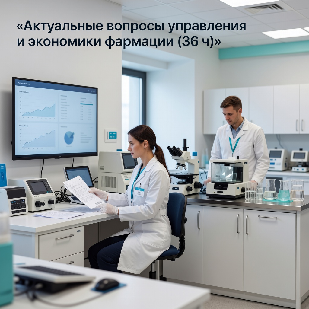 Актуальные вопросы управления и экономики фармации (36 ч)