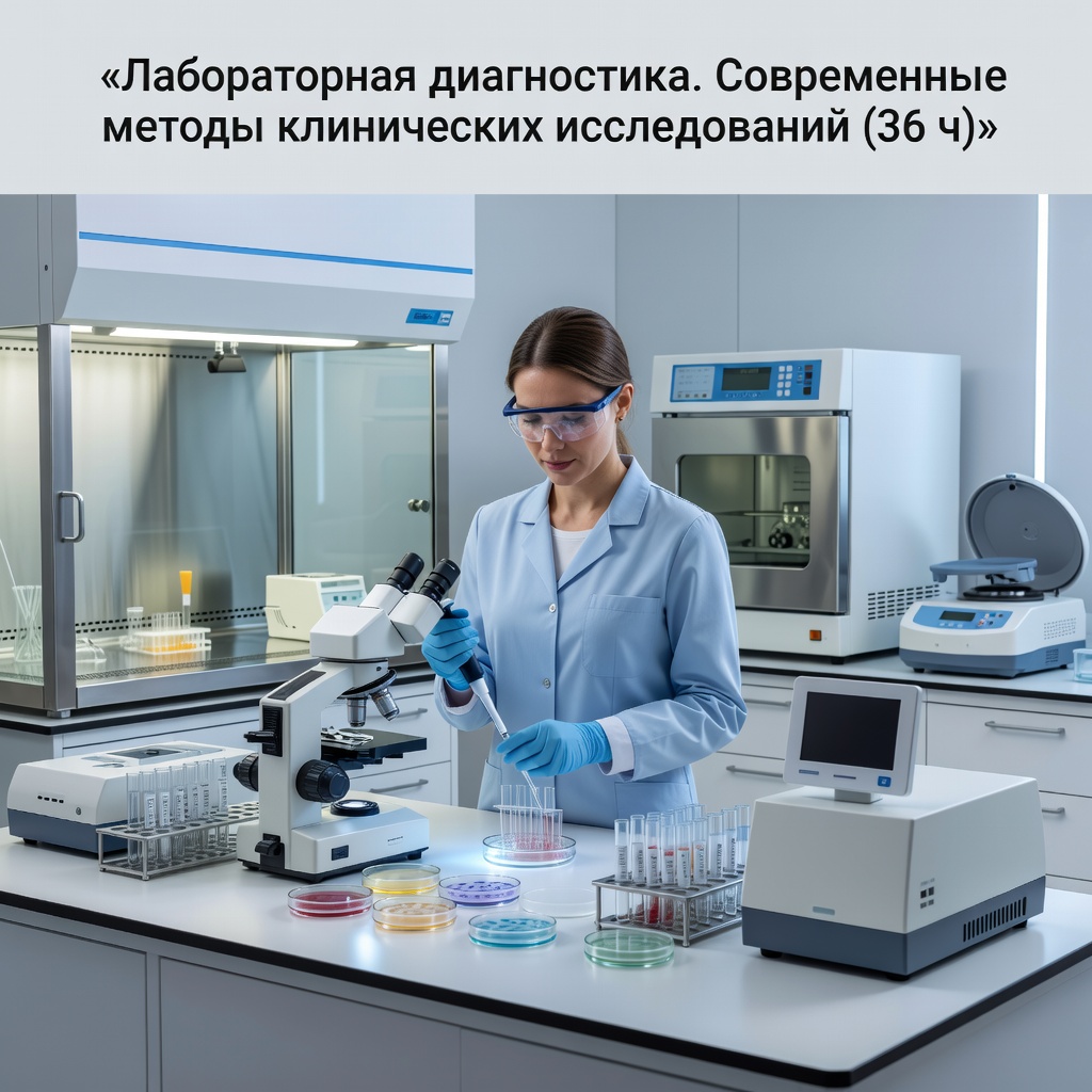 Лабораторная диагностика. Современные методы клинических исследований (36 ч)