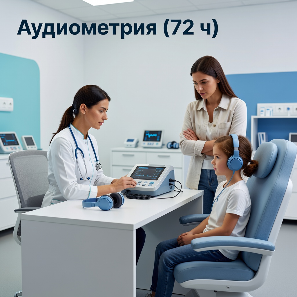 Аудиометрия (72 ч)