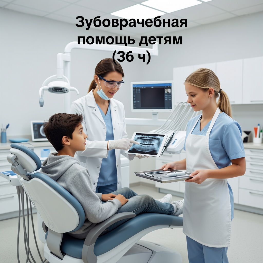 Зубоврачебная помощь детям (36 ч)